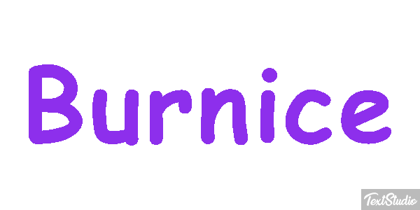 Burnice Text effect