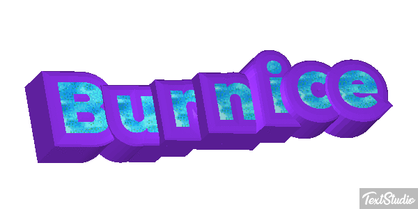 Burnice Text effect