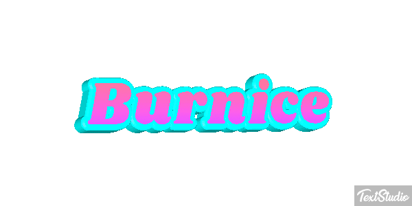 Burnice Text effect