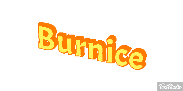 Burnice Text effect