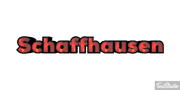 Schaffhausen Efekt tekstowy