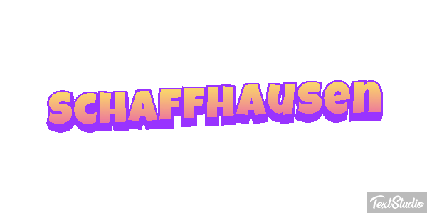 Schaffhausen Efekt tekstowy