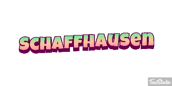 Schaffhausen Efekt tekstowy