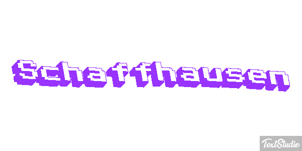 Schaffhausen Efekt tekstowy