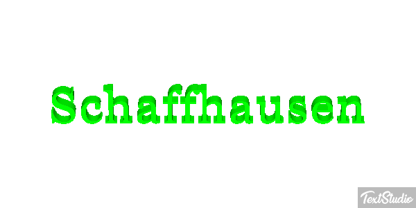 Schaffhausen Efekt tekstowy