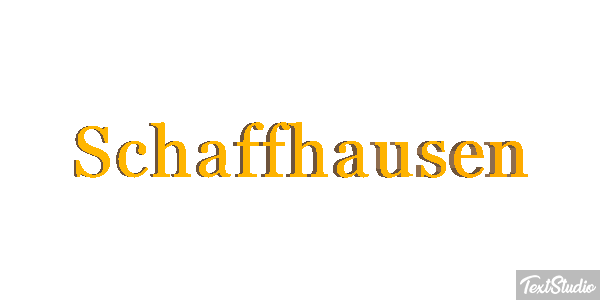 Schaffhausen Efekt tekstowy