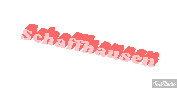 Schaffhausen Efekt tekstowy
