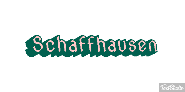 Schaffhausen Efekt tekstowy