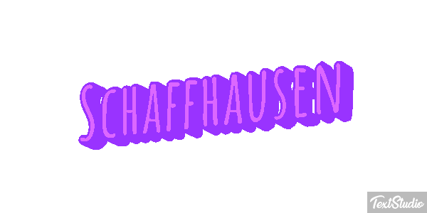 Schaffhausen Efekt tekstowy