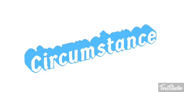 Circumstance Metin efekti