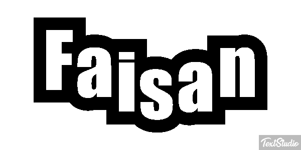 Faisan Effet de texte