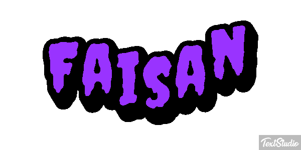 Faisan Effet de texte