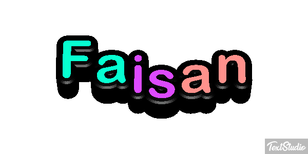 Faisan Effet de texte