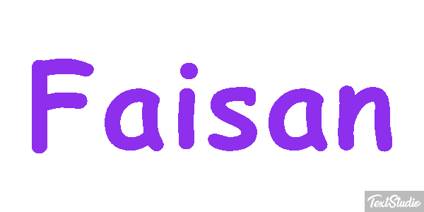Faisan Effet de texte