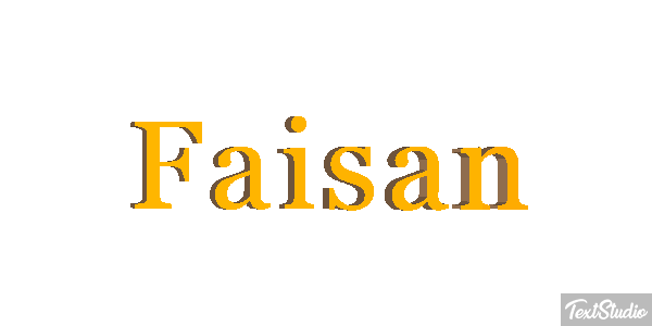 Faisan Effet de texte