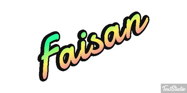 Faisan Effet de texte