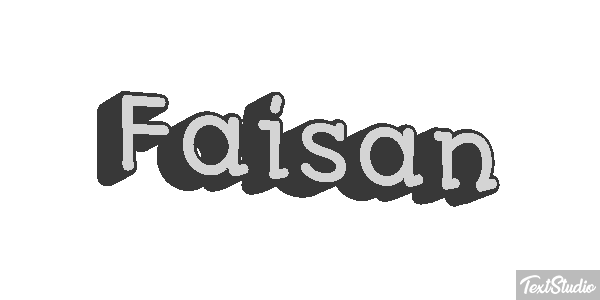 Faisan Effet de texte