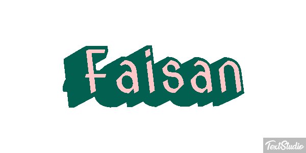 Faisan Effet de texte