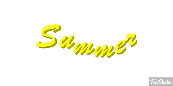 Summer Texteffekt