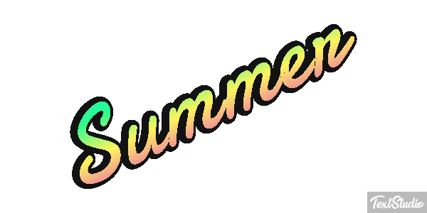 Summer Texteffekt