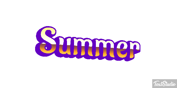 Summer Texteffekt