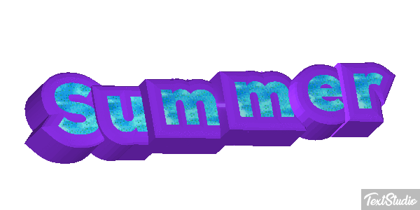 Summer Texteffekt