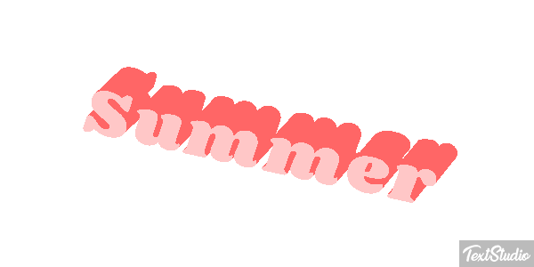 Summer Texteffekt