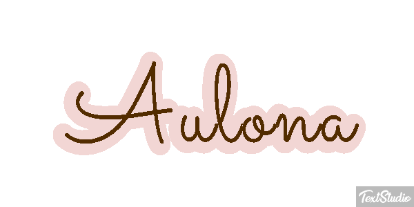 Aulona Text effect