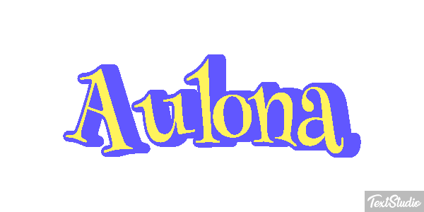 Aulona Text effect