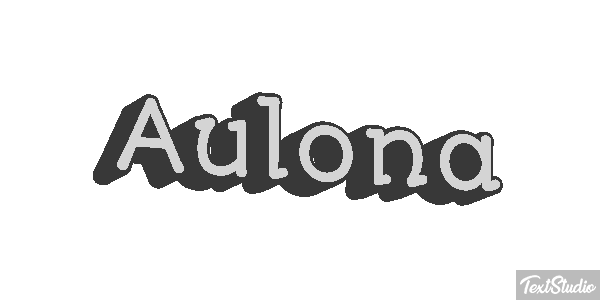 Aulona Text effect
