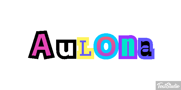 Aulona Text effect