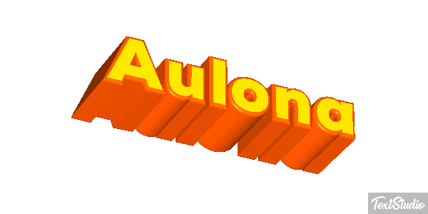 Aulona Text effect