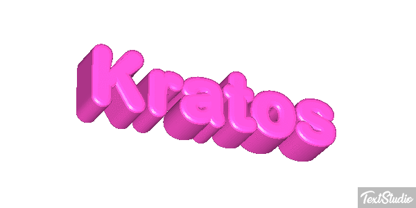 Kratos Tekst effect