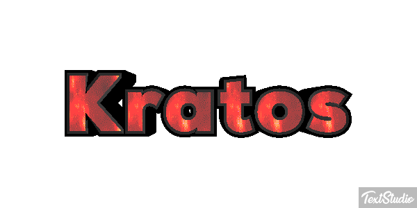 Kratos Tekst effect