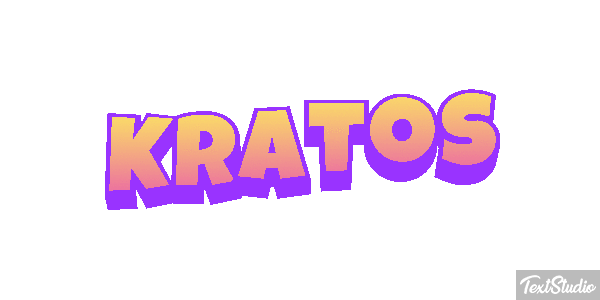 Kratos Tekst effect
