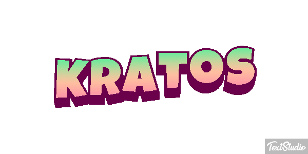 Kratos Tekst effect
