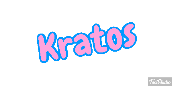 Kratos Tekst effect
