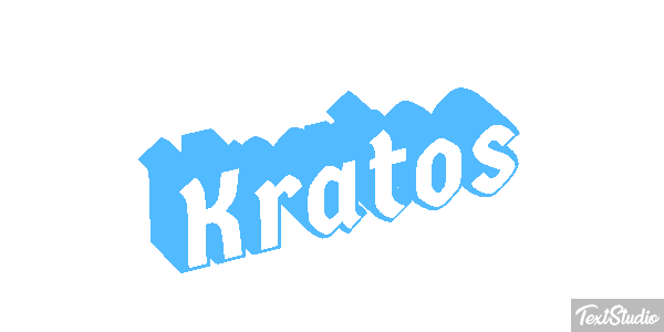 Kratos Tekst effect