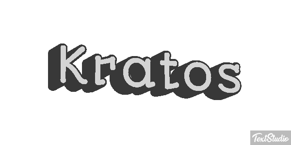 Kratos Tekst effect