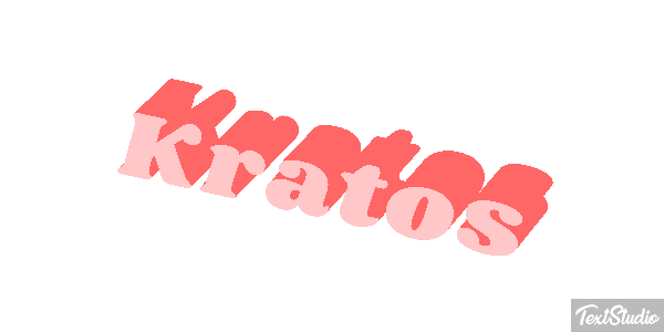 Kratos Tekst effect