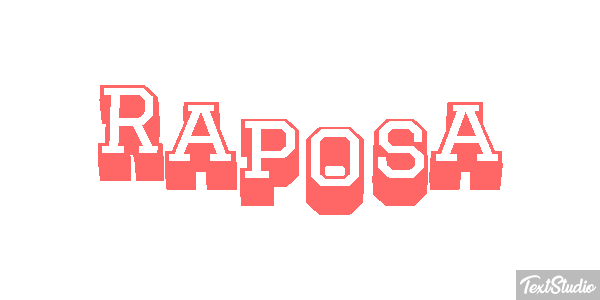 Raposa Efeito do texto
