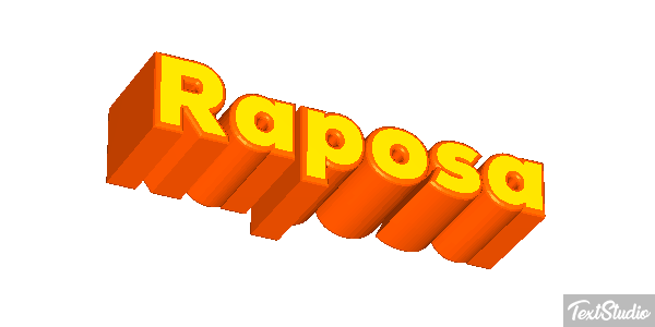 Raposa Efeito do texto