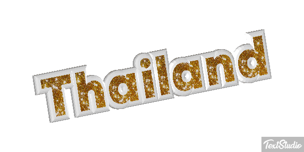 Thailand Text effect