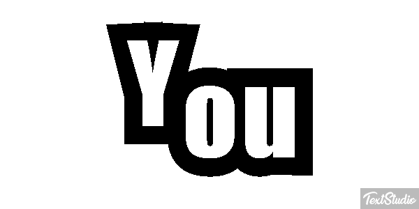 You Текстовый эффект