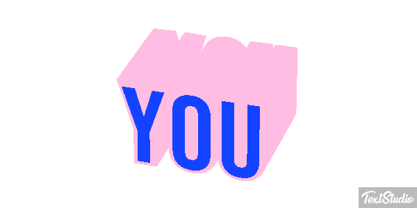 You Текстовый эффект