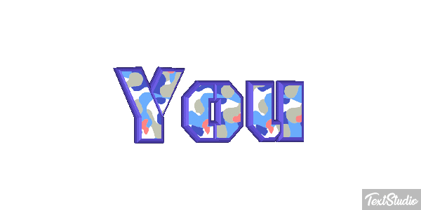 You Текстовый эффект