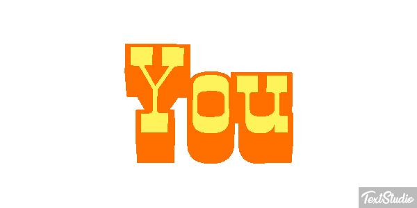 You Текстовый эффект