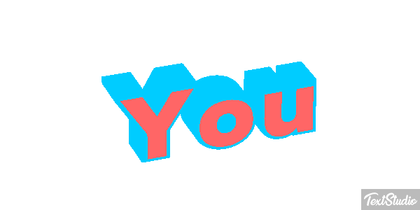You Текстовый эффект