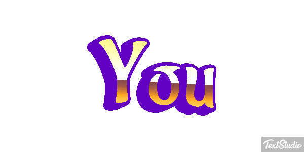 You Текстовый эффект