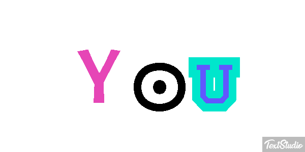 You Текстовый эффект
